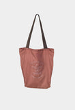 Bolso tote bag de tela rosa SHOPPER