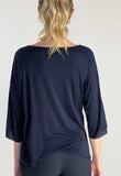 Camiseta Oversize azul